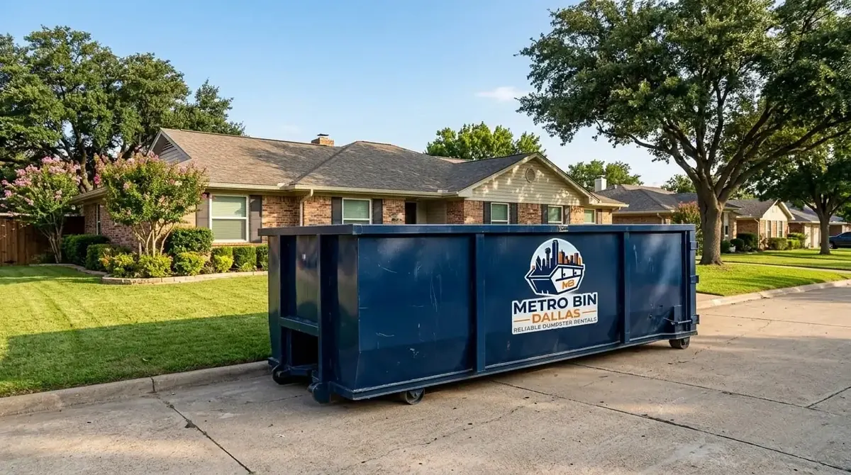 Residential Dumpster Rental in Dallas, TX