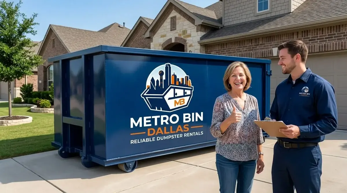 Same-Day Dumpster Rental in Dallas, TX