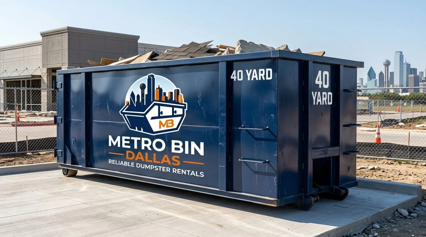 40-Yard Dumpster Rental Dallas