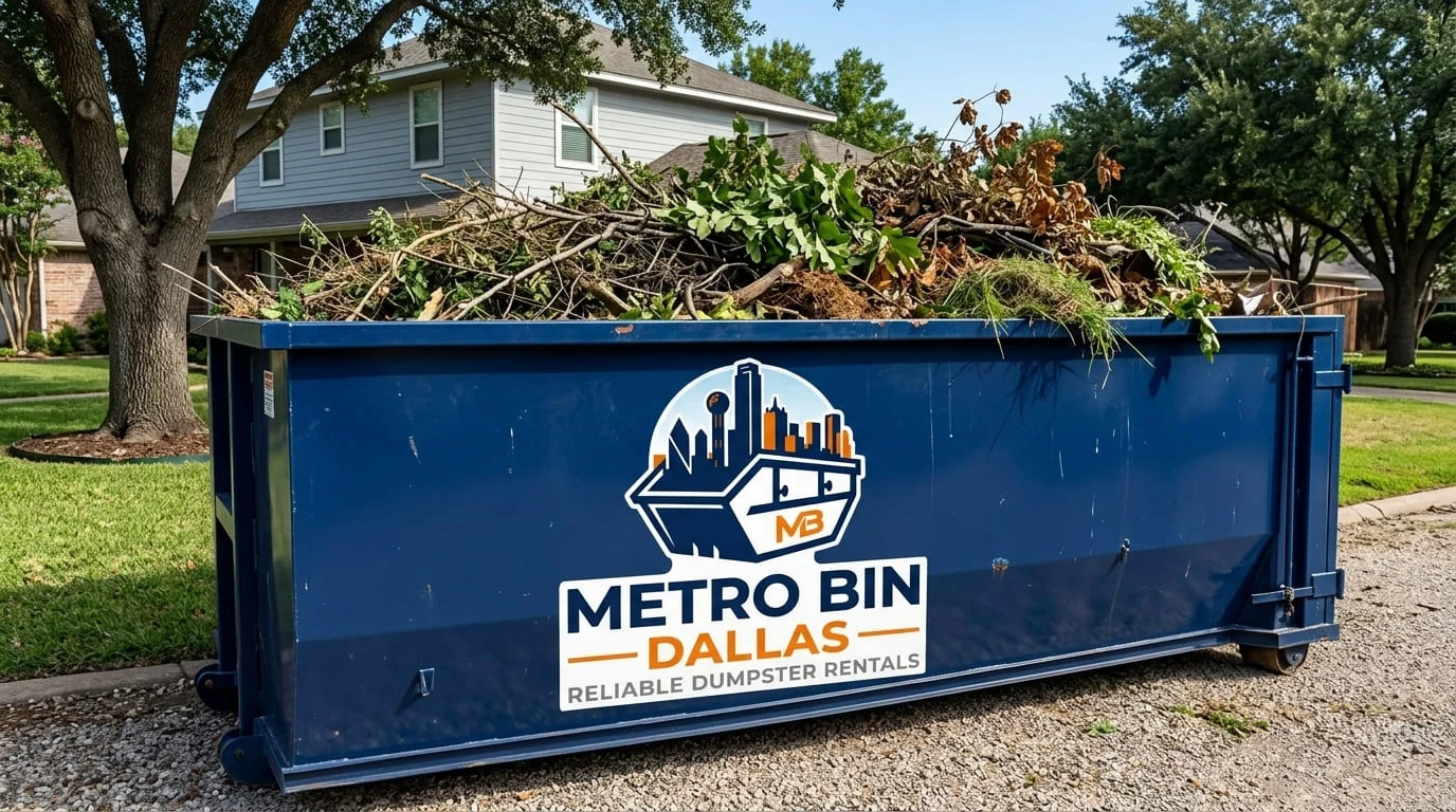 Yard Waste Dumpster Rental Dallas